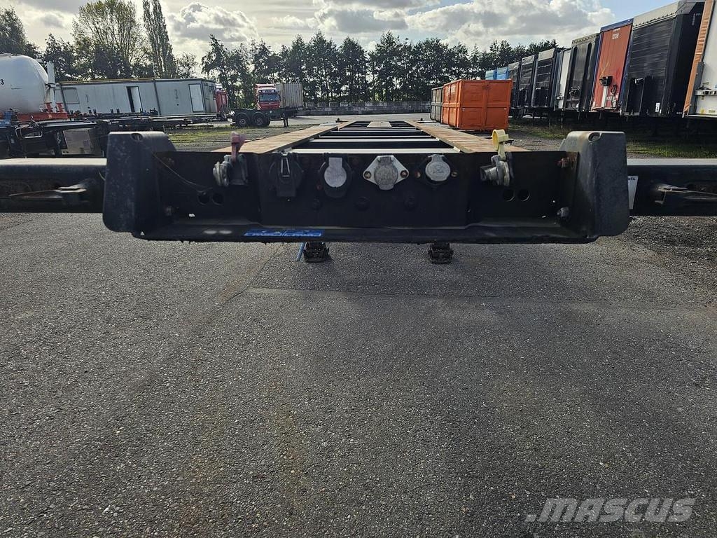 Kögel Port 45 simplex/ extendible/ saf disc Kontejnerske polprikolice