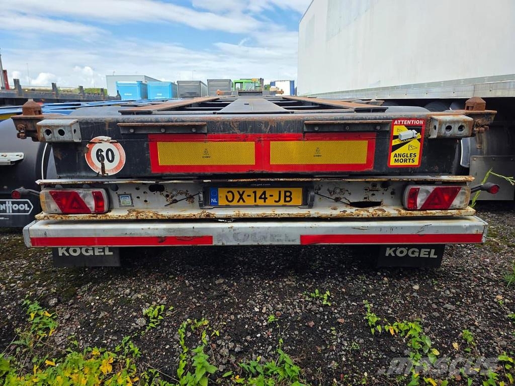 Kögel Port 45 simplex/ extendible/ saf disc Kontejnerske polprikolice
