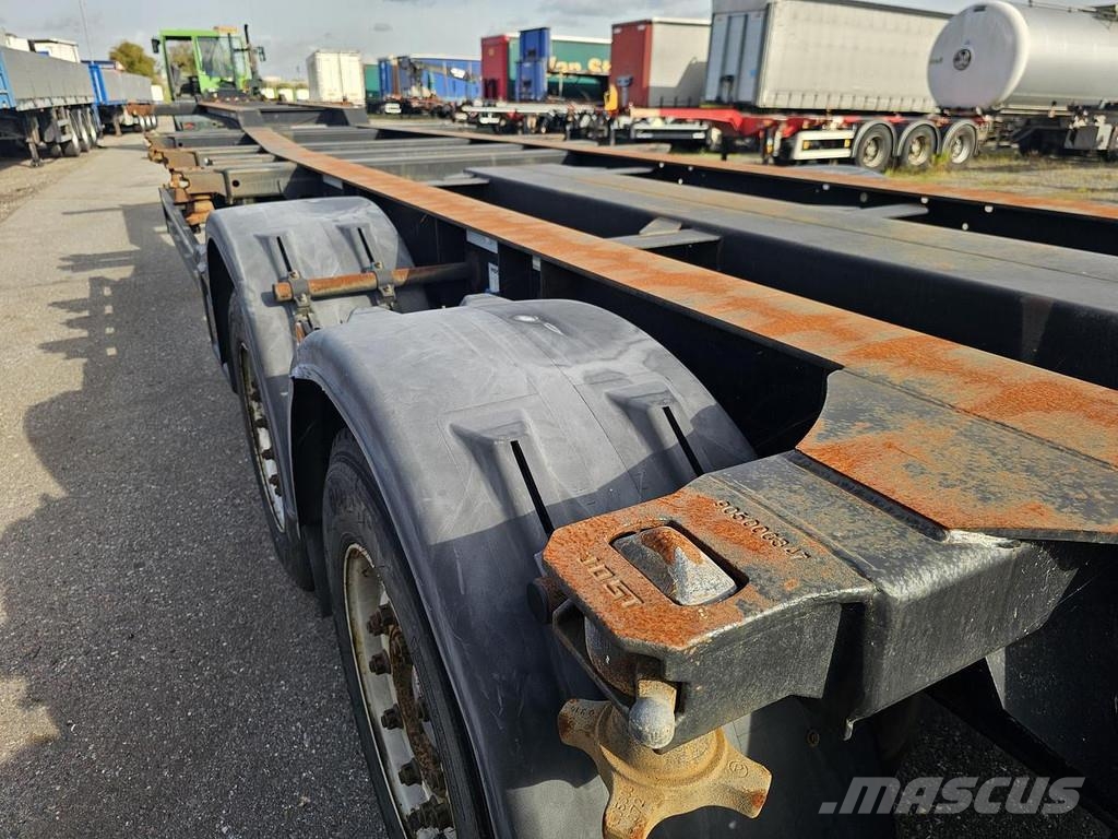 Kögel Port 45 simplex/ extendible/ saf disc Kontejnerske polprikolice