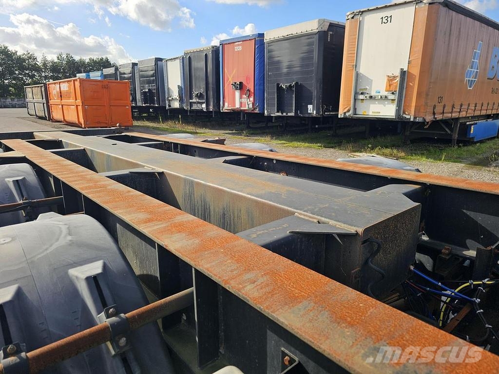 Kögel Port 45 simplex/ extendible/ saf disc Kontejnerske polprikolice