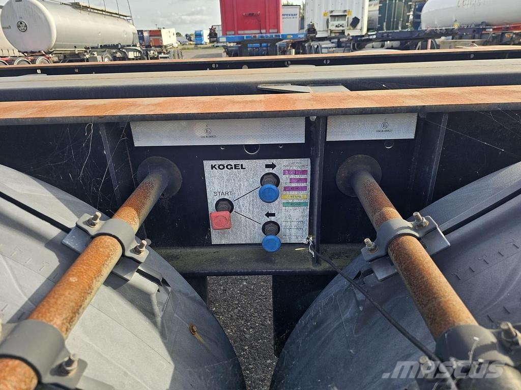 Kögel Port 45 simplex/ extendible/ saf disc Kontejnerske polprikolice