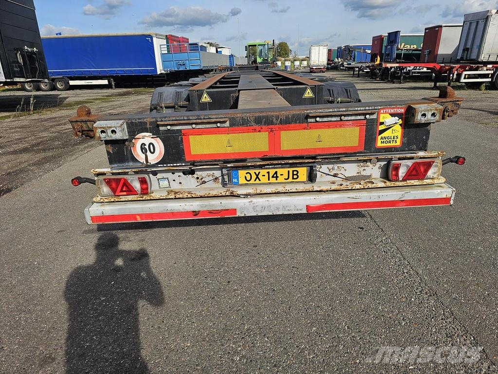 Kögel Port 45 simplex/ extendible/ saf disc Kontejnerske polprikolice