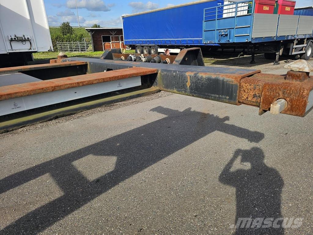 Kögel Port 45 simplex/ extendible/ saf disc Kontejnerske polprikolice