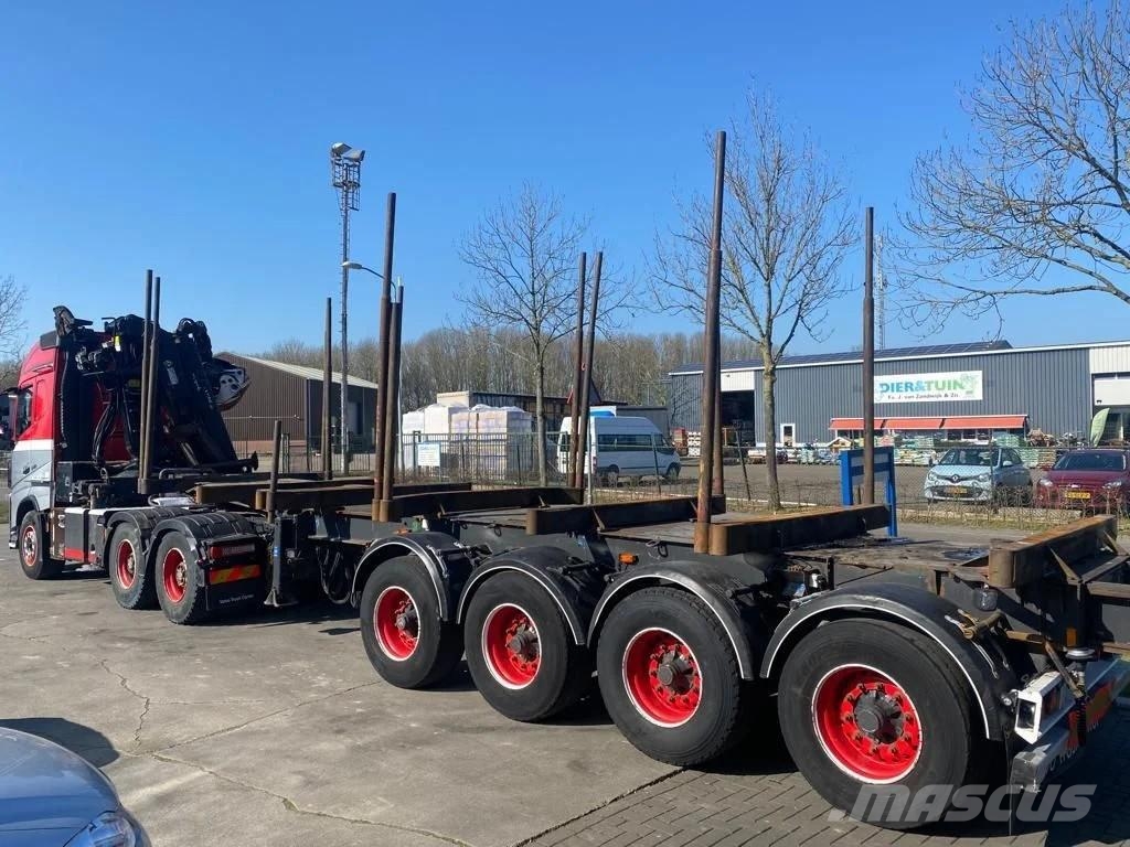 Volvo FH 540 6X4 EURO 6 + EPSILON S260Z96 + TRAILER 4 AX Timmerbilar