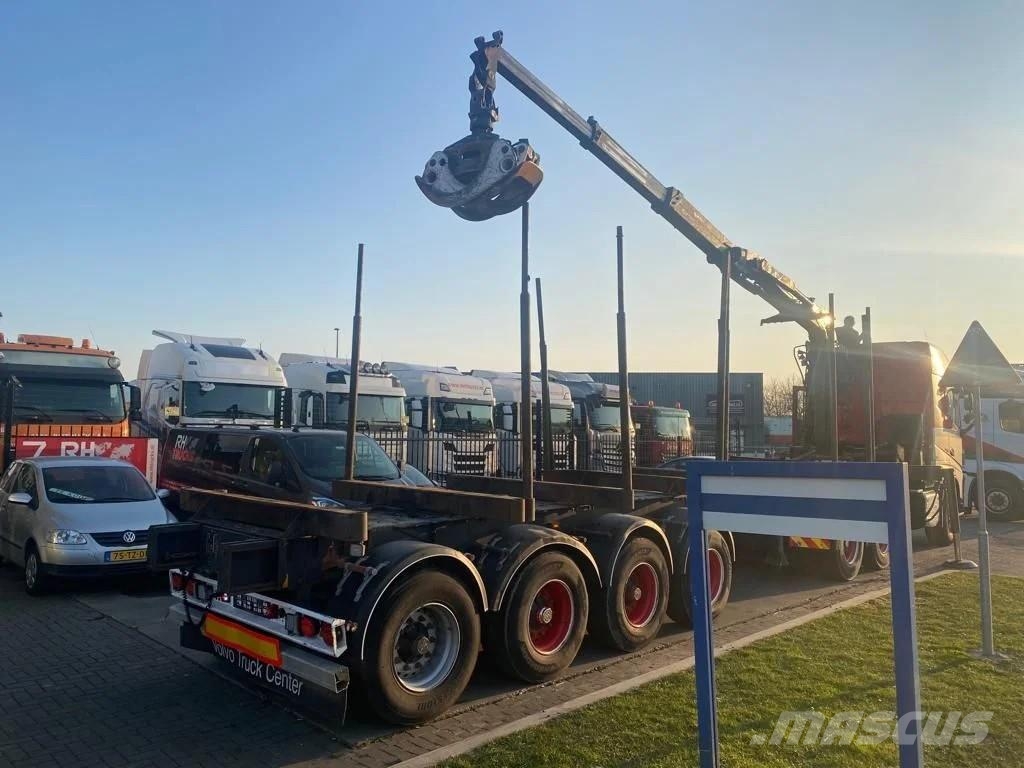 Volvo FH 540 6X4 EURO 6 + EPSILON S260Z96 + TRAILER 4 AX Timmerbilar