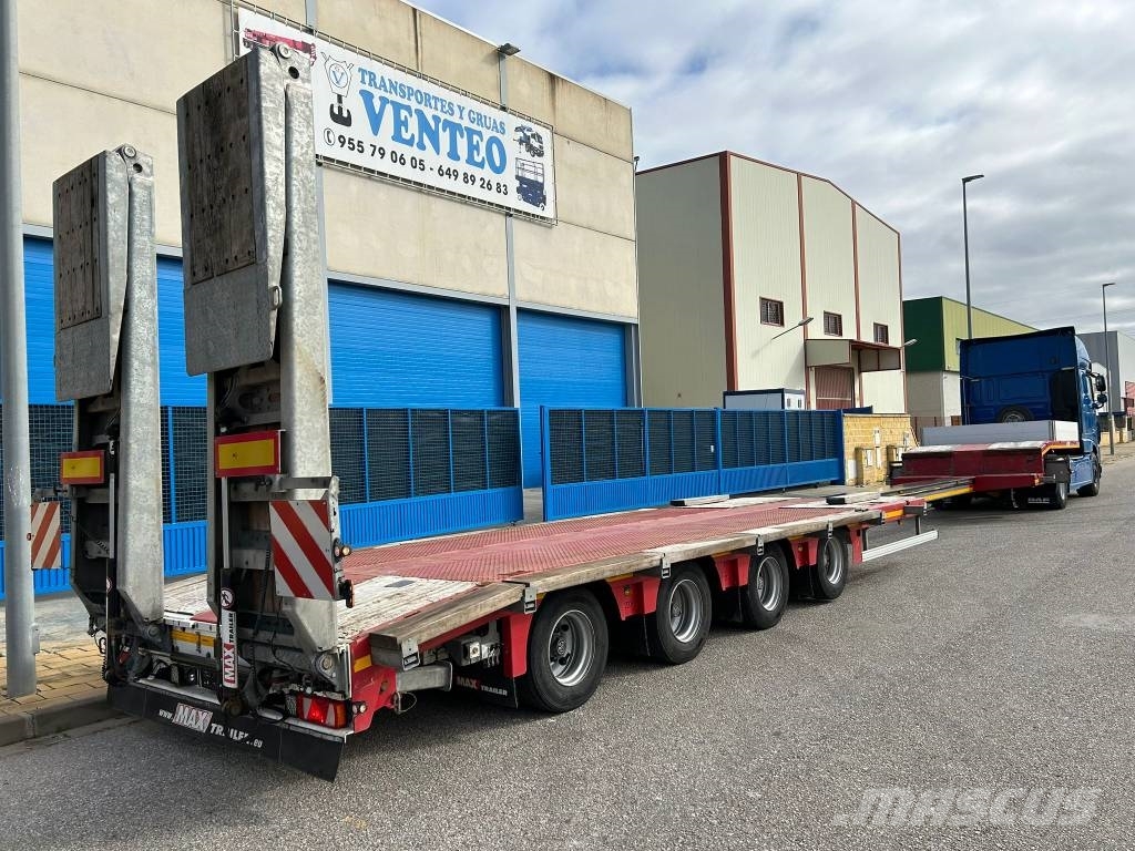 MAX Trailer F-S44-1BBY Semi-trailer blokvogn