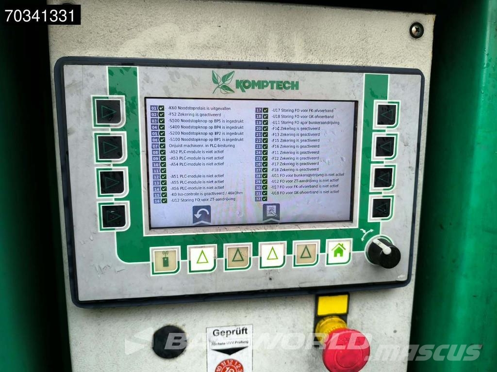 Komptech Cribus 3800 5 x Trommel screen Crible