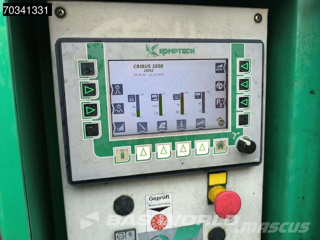 Komptech Cribus 3800 5 x Trommel screen Crible