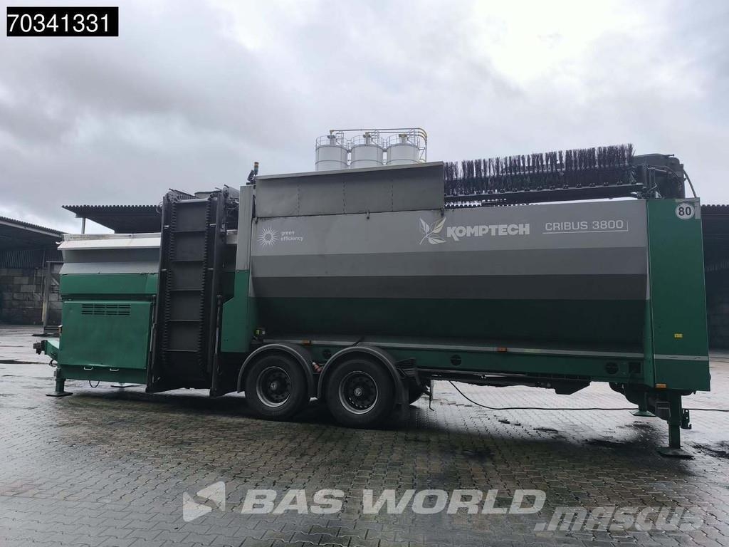 Komptech Cribus 3800 5 x Trommel screen Crible