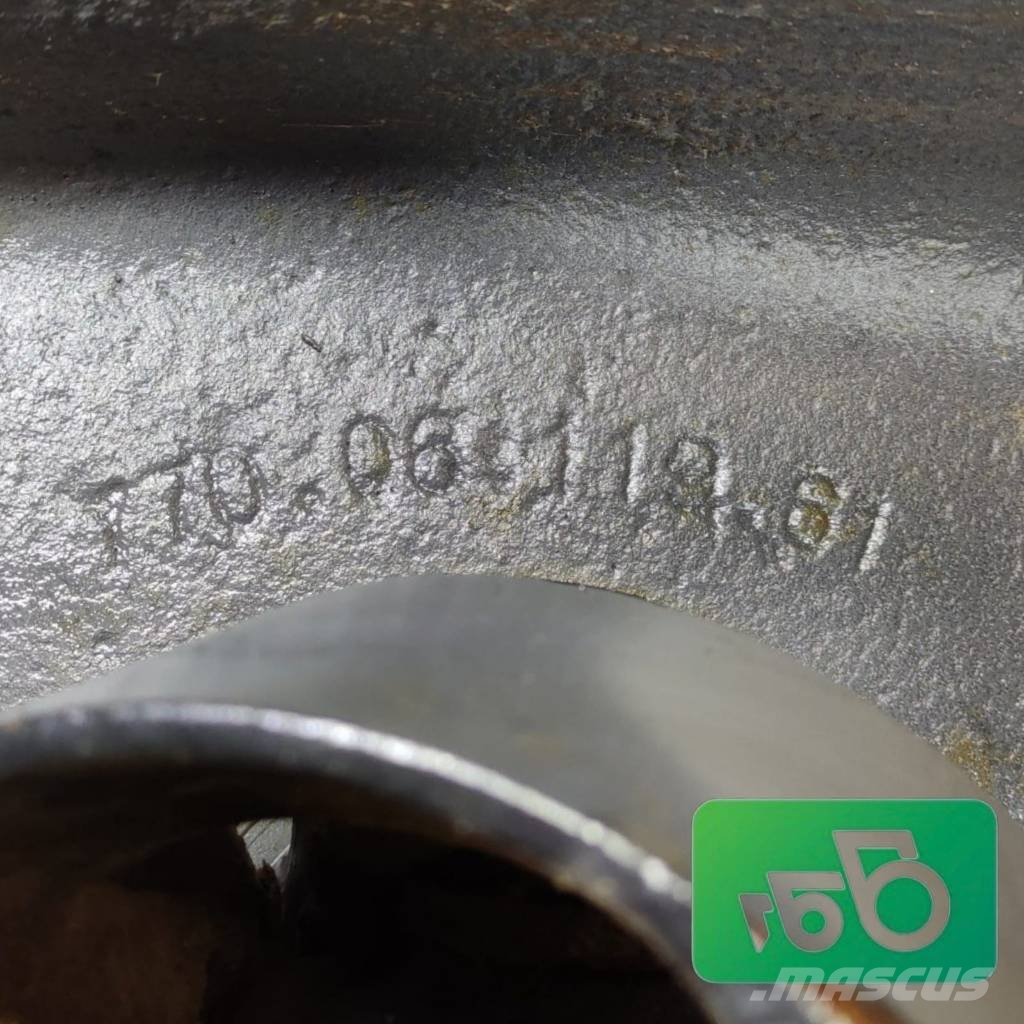 Claas Axion 950 Portal Gearbox, Steering Knuckle, Hub, Half-shaft Dana 770 061196 Шаси
