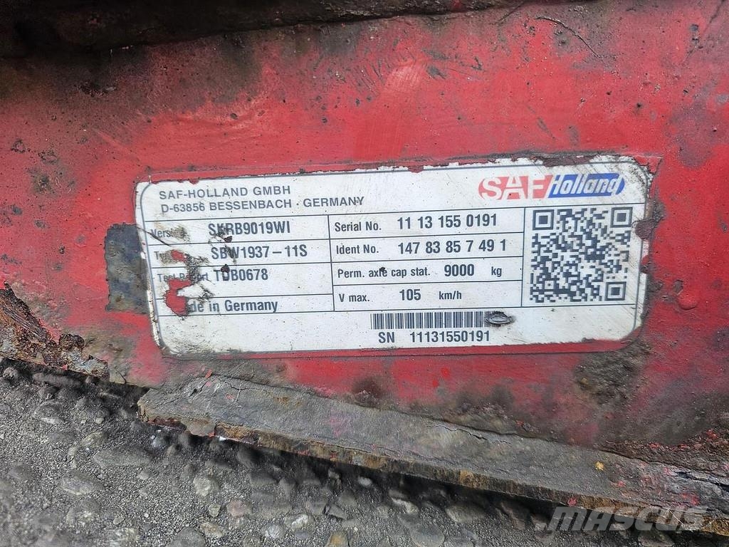 SAF SKRB9019WI / TRAILAXLE DISC. محور العجلة
