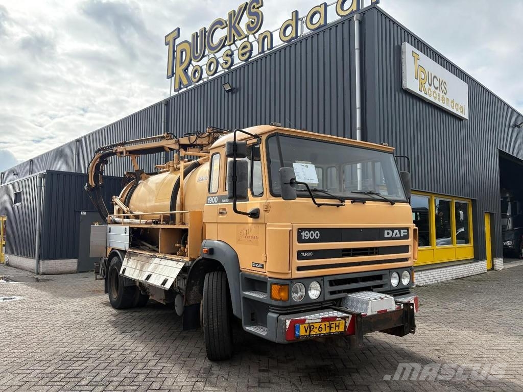 DAF 1900 + BEKKER COMBI SYSTEM + EURO 1 + LOW KM + FUL Saug- und Druckwagen