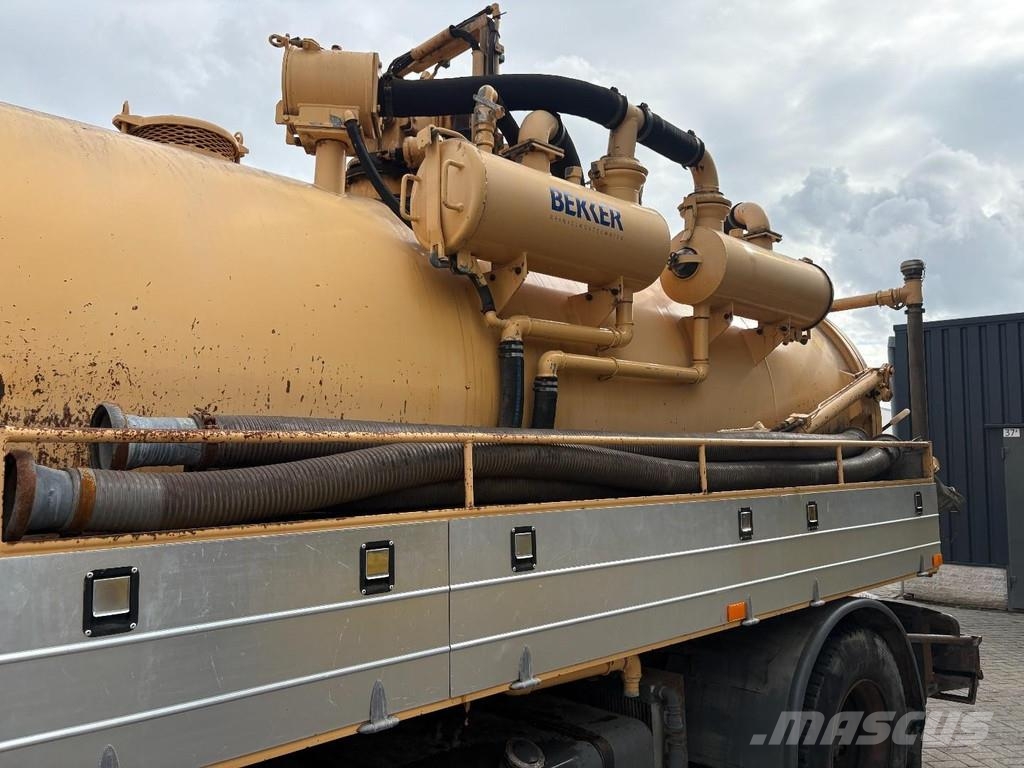 DAF 1900 + BEKKER COMBI SYSTEM + EURO 1 + LOW KM + FUL Saug- und Druckwagen