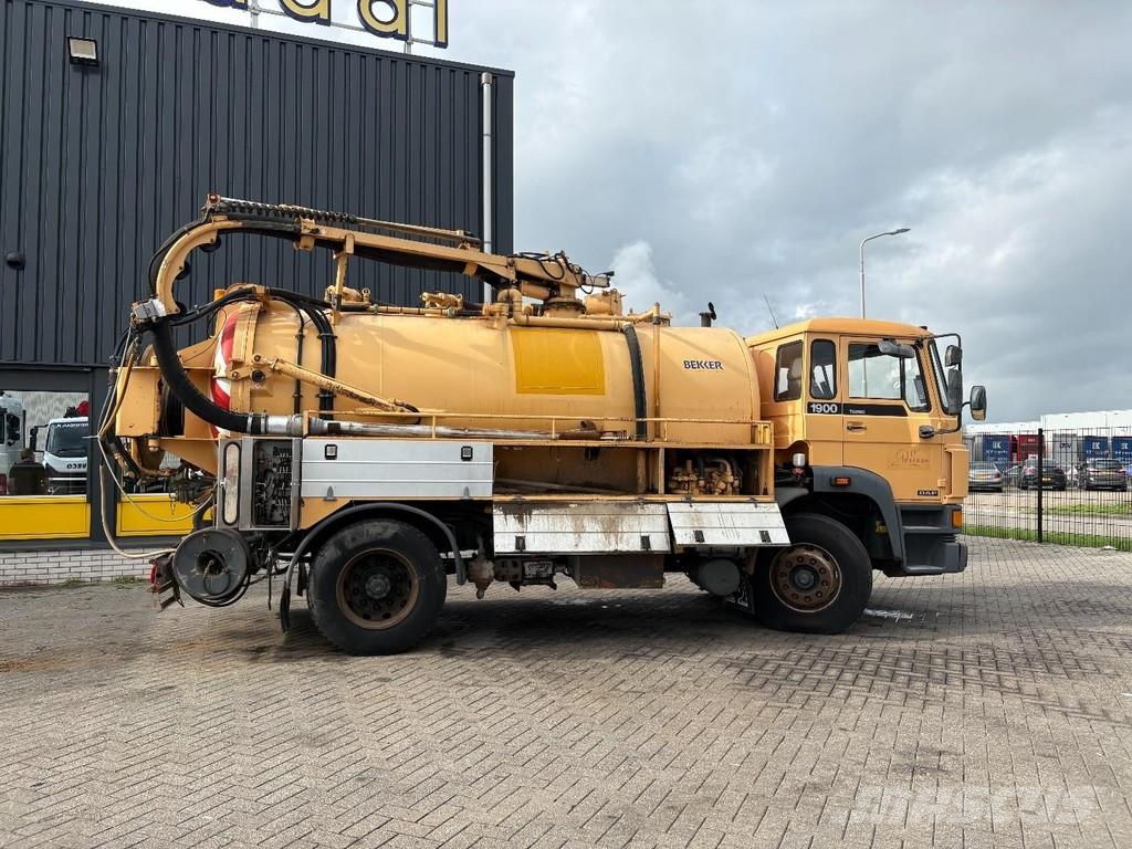 DAF 1900 + BEKKER COMBI SYSTEM + EURO 1 + LOW KM + FUL Saug- und Druckwagen