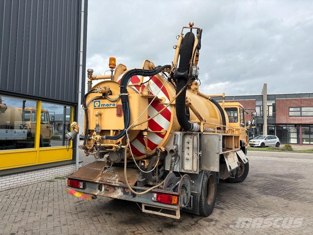 DAF 1900 + BEKKER COMBI SYSTEM + EURO 1 + 70497 KM + F Combi / vacuum trucks