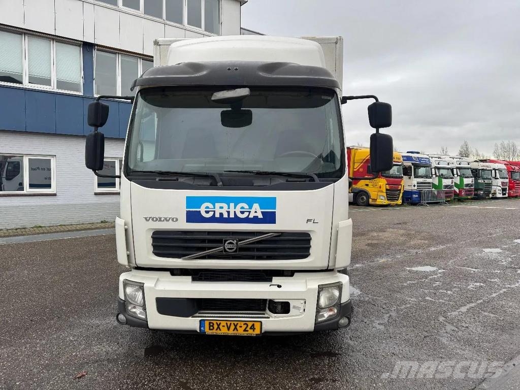 Volvo FL 12.240 4X2 EURO 5 CLOSED BOX TÜV TILL 12-2026 Camiones con caja de remolque