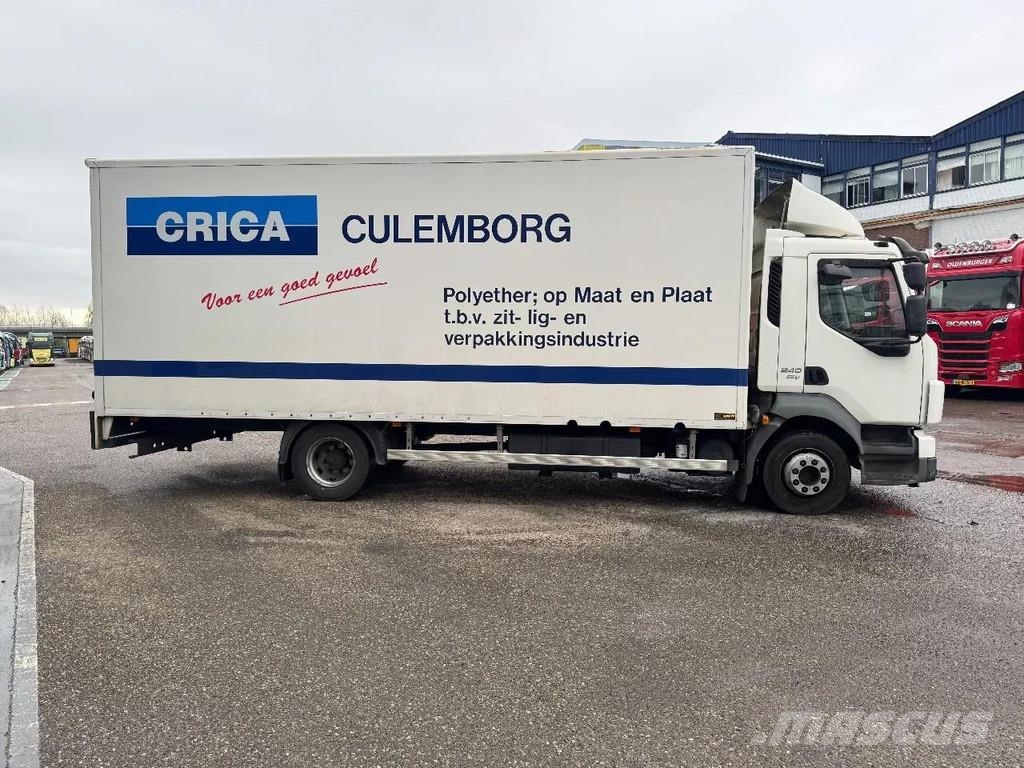 Volvo FL 12.240 4X2 EURO 5 CLOSED BOX TÜV TILL 12-2026 Camiones con caja de remolque