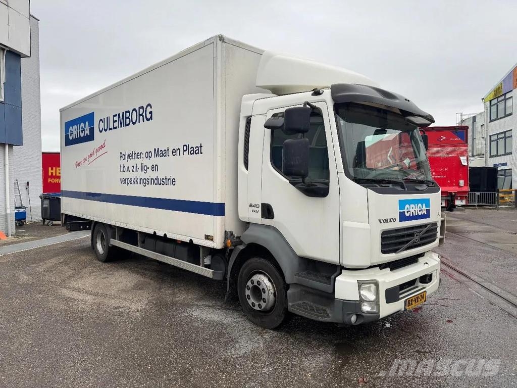 Volvo FL 12.240 4X2 EURO 5 CLOSED BOX TÜV TILL 12-2026 Camiones con caja de remolque
