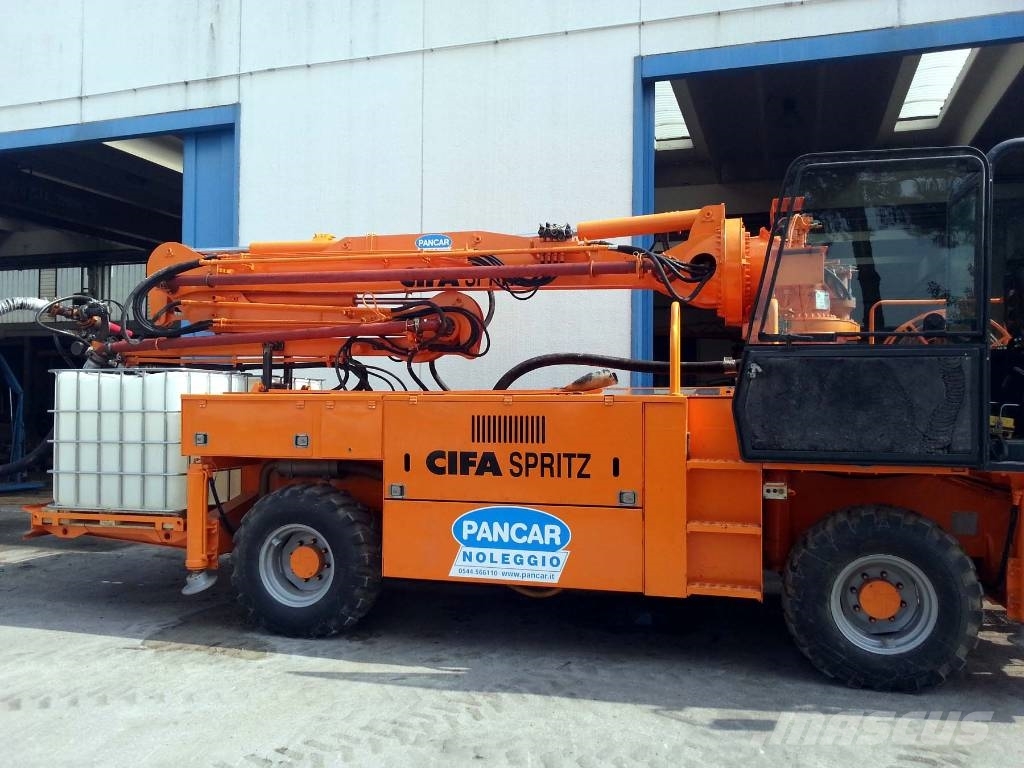 Cifa Spritz System CSS-3 Autopompe per calcestruzzo