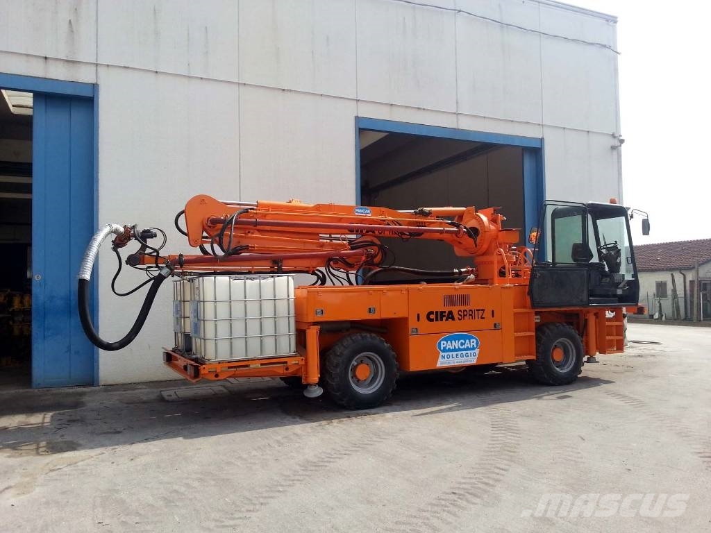 Cifa Spritz System CSS-3 Autopompe per calcestruzzo