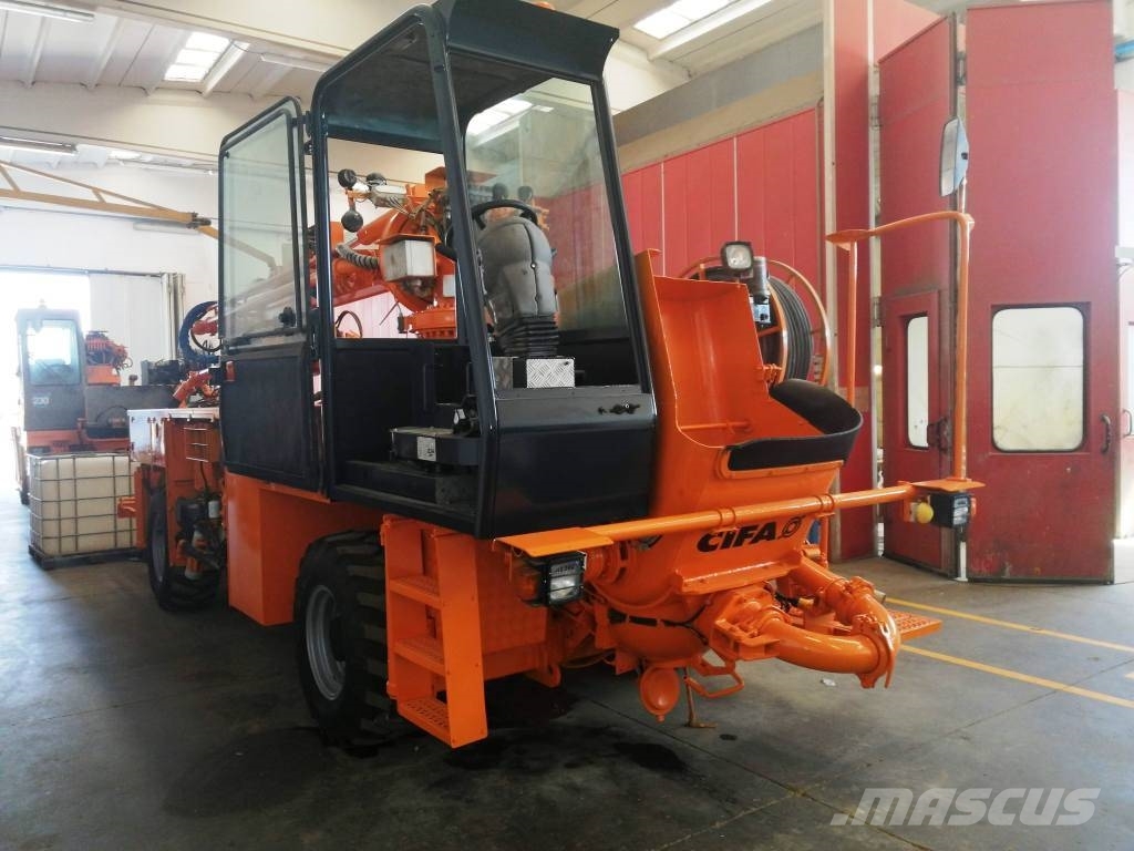 Cifa Spritz System CSS-3 Autopompe per calcestruzzo