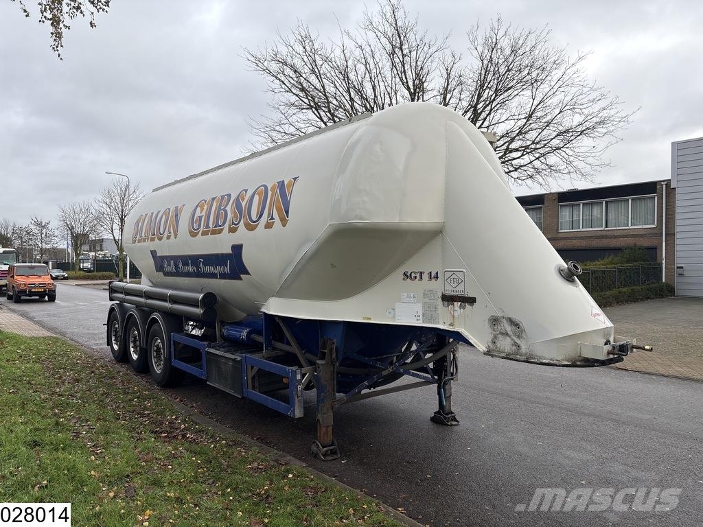 Feldbinder Silo 40.000 Liter Tanker semi-trailers