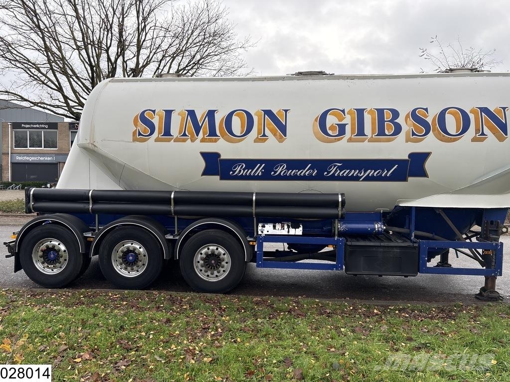 Feldbinder Silo 40.000 Liter Tanker semi-trailers