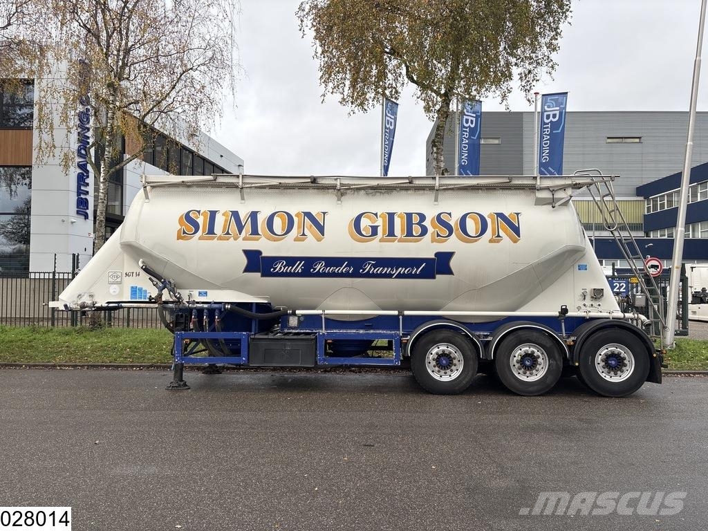 Feldbinder Silo 40.000 Liter Tanker semi-trailers