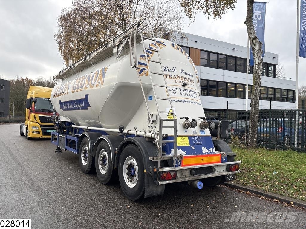 Feldbinder Silo 40.000 Liter Tanker semi-trailers