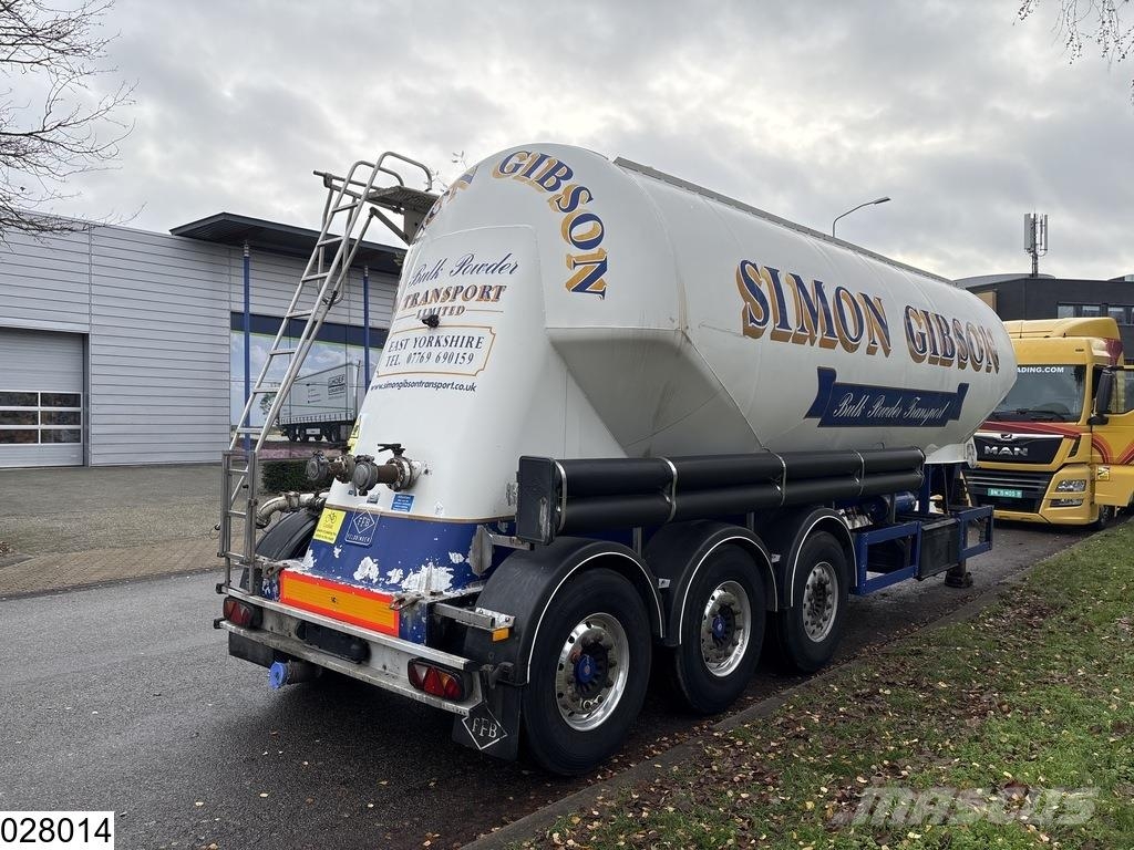 Feldbinder Silo 40.000 Liter Tanker semi-trailers