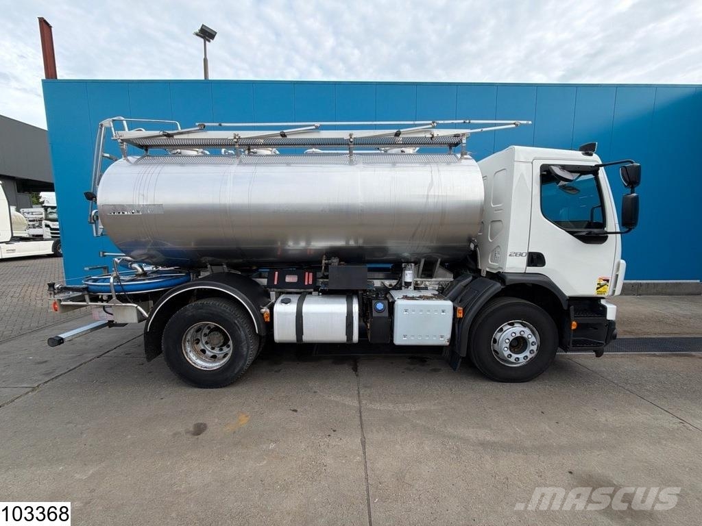 Volvo FE 280 EURO 6, 11.000 L, 3 Comp. Camiones cisternas