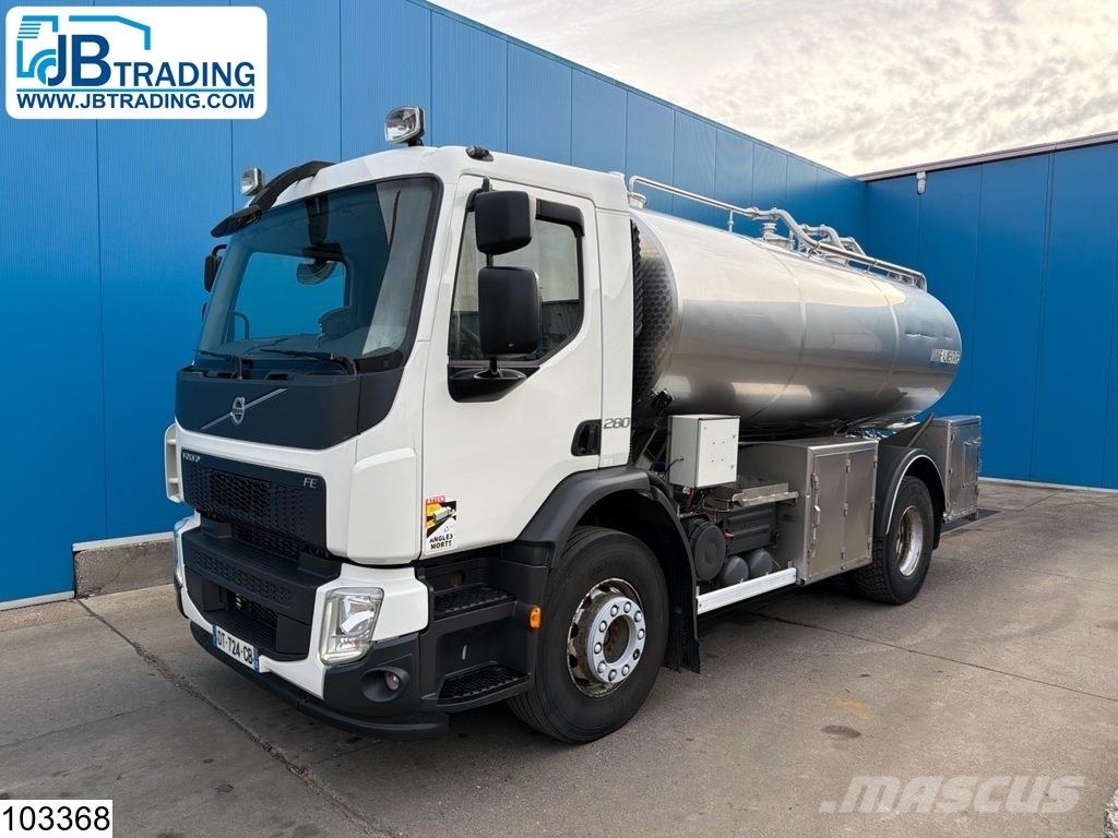 Volvo FE 280 EURO 6, 11.000 L, 3 Comp. Camiones cisternas