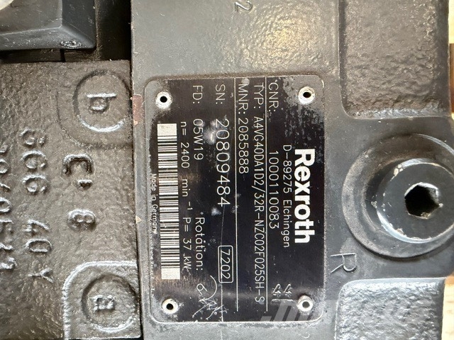 Rexroth A4VG40  HYDRAULIC PUMP Hydraulika