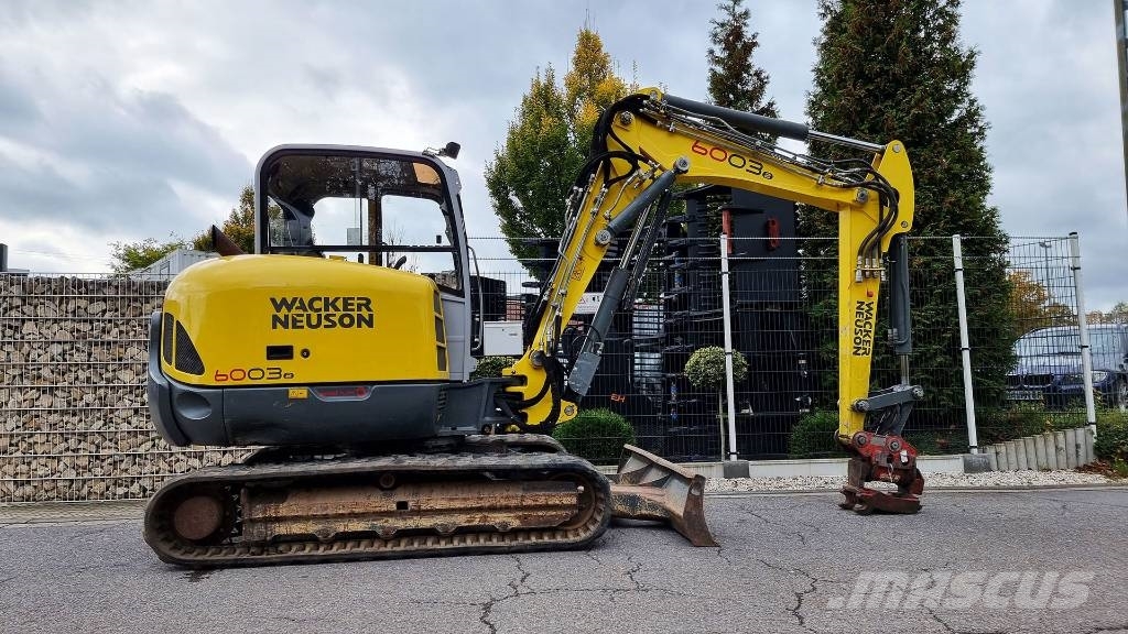 Wacker Neuson Minibagger 6003 RD, Verstellausl., MS08, Powertilt Miniexcavadoras