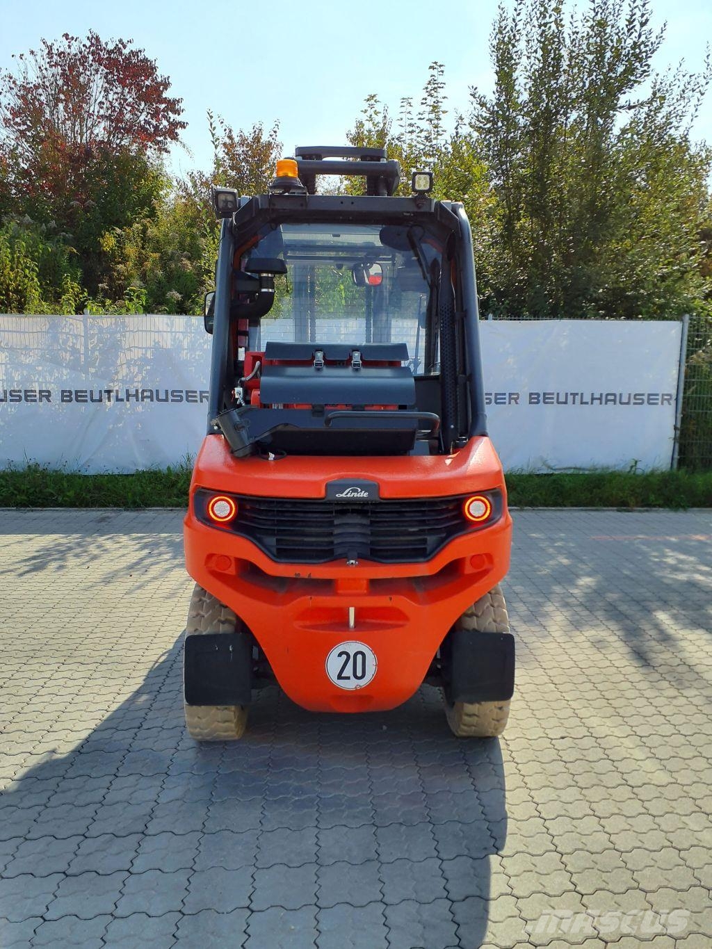 Linde H50T/600 天然气叉车