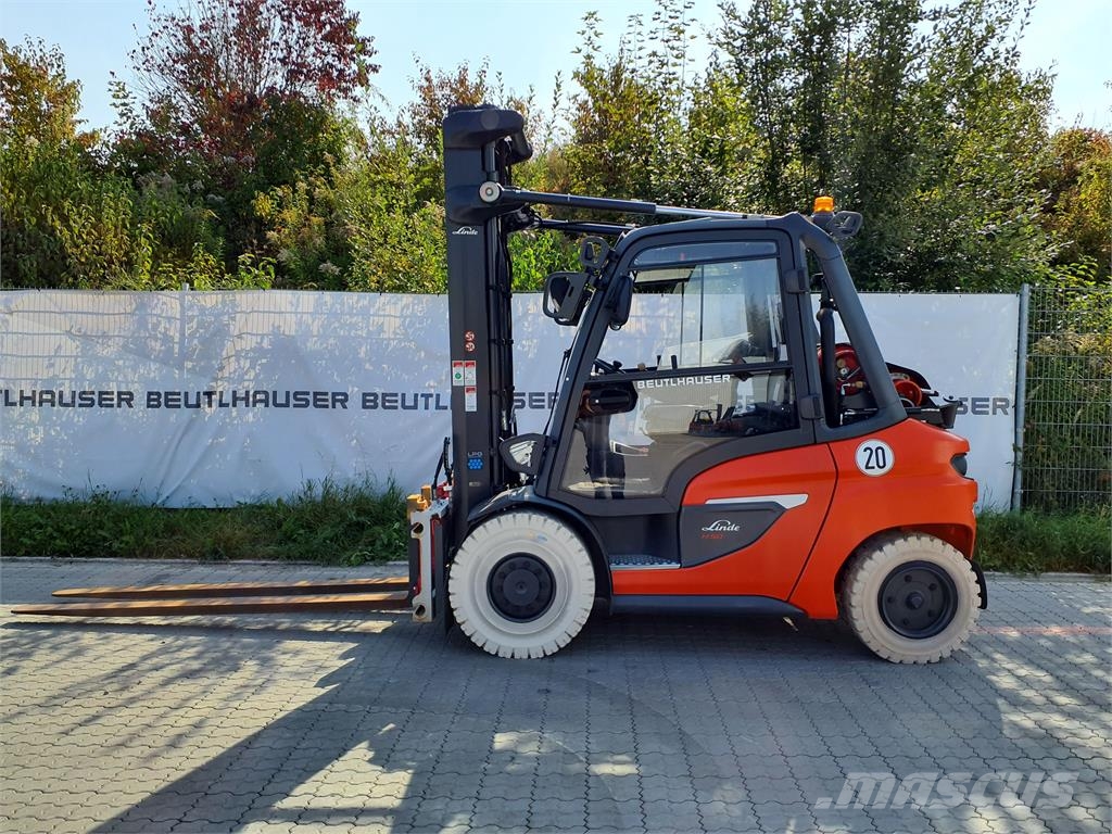 Linde H50T/600 天然气叉车