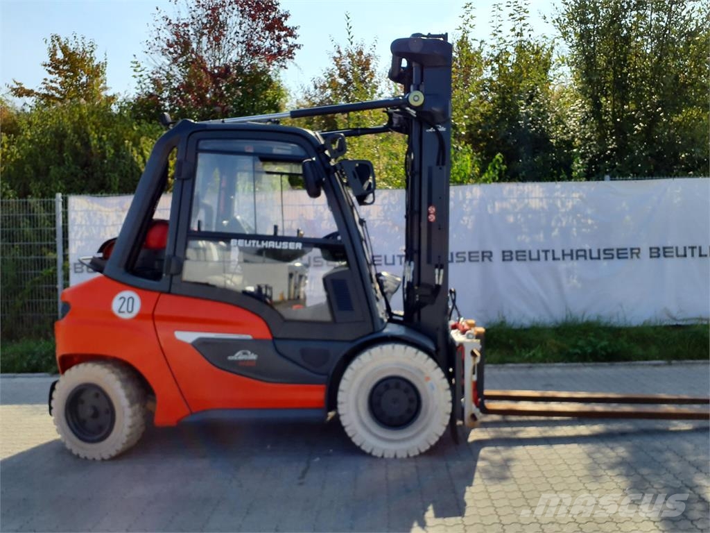 Linde H50T/600 天然气叉车