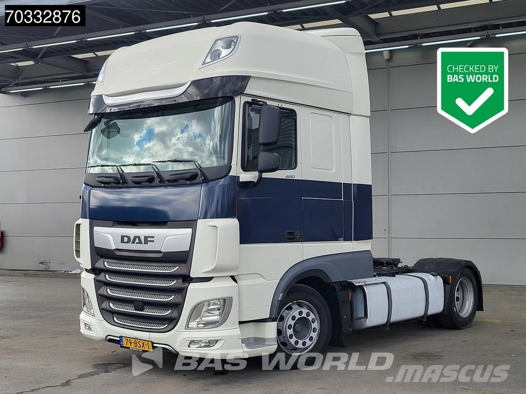 DAF XF 480 XF 4X2 NL APK 06-2027 SSC Mega 2xTanks ACC 트랙터 유닛