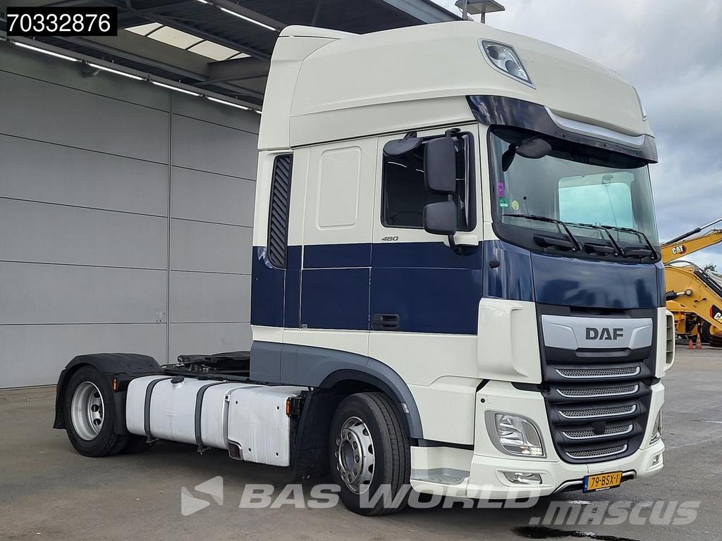 DAF XF 480 XF 4X2 NL APK 06-2027 SSC Mega 2xTanks ACC 트랙터 유닛