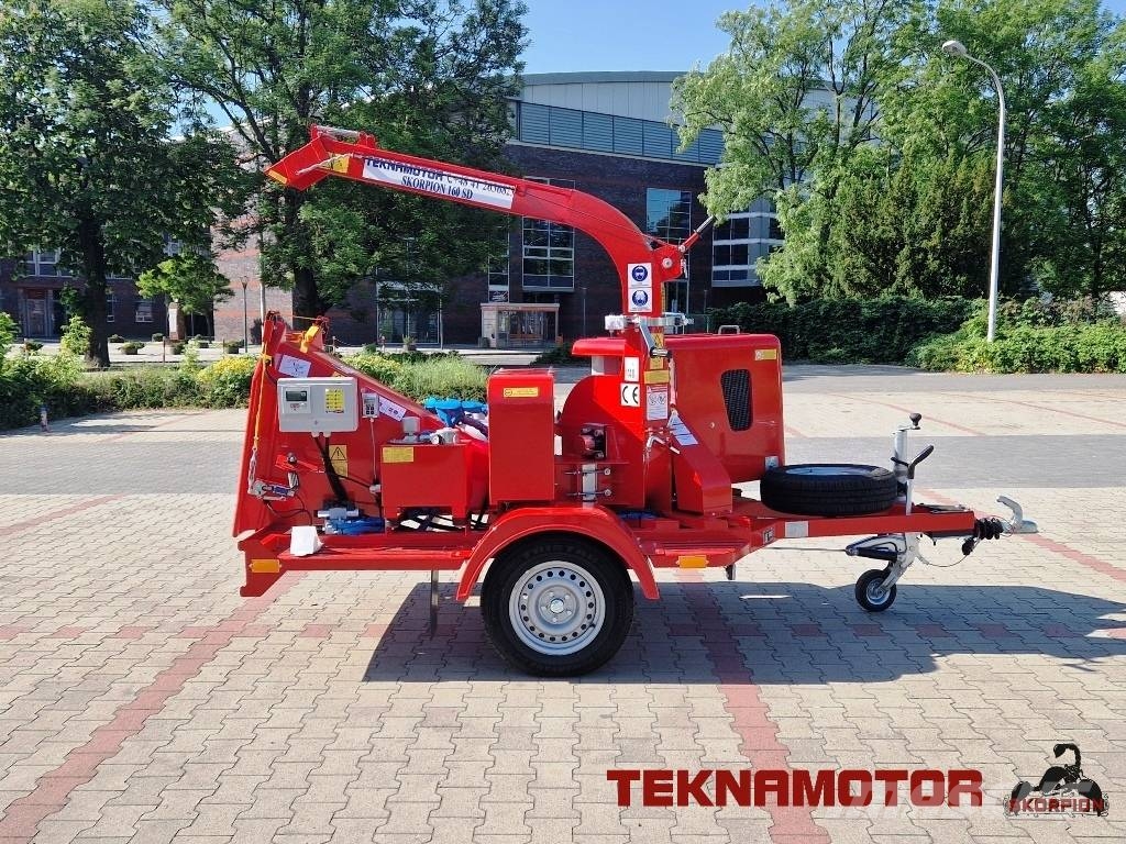 Teknamotor Skorpion 160 SD Holzhäcksler Häcksler Chipper Trituradoras de madera