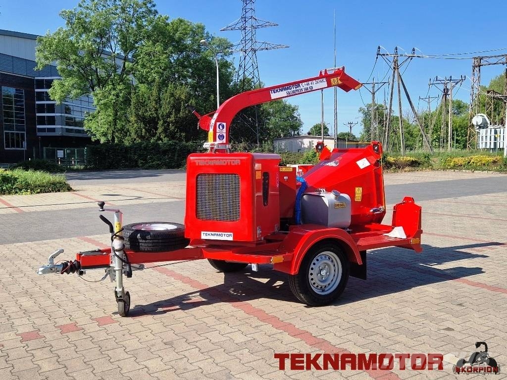 Teknamotor Skorpion 160 SD Holzhäcksler Häcksler Chipper Trituradoras de madera