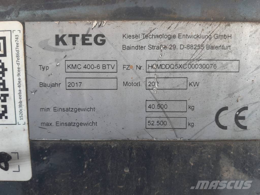 Hitachi KTEG KMC400-6BTV Екскаватори для знесення споруд