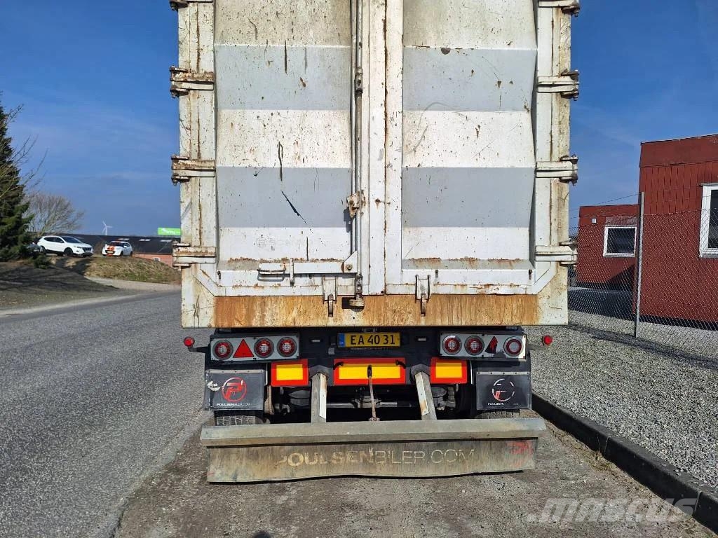 AMT TV400 4 akslet 69 m3 HARDOX tiptrailer Semi-trailer med tip