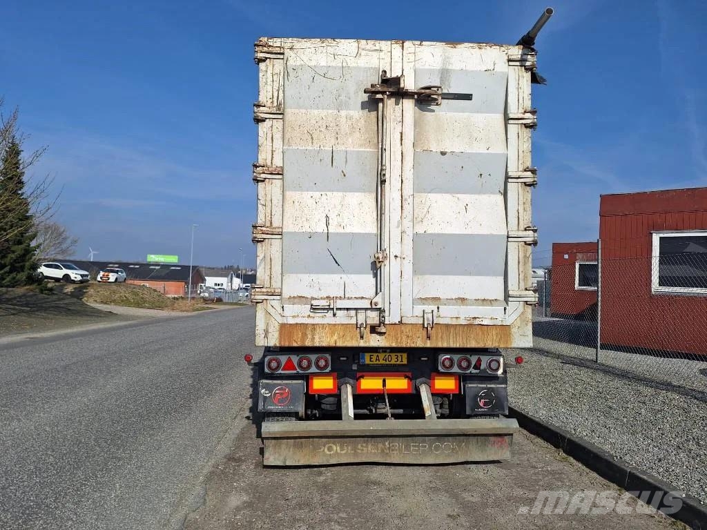 AMT TV400 4 akslet 69 m3 HARDOX tiptrailer Semi-trailer med tip