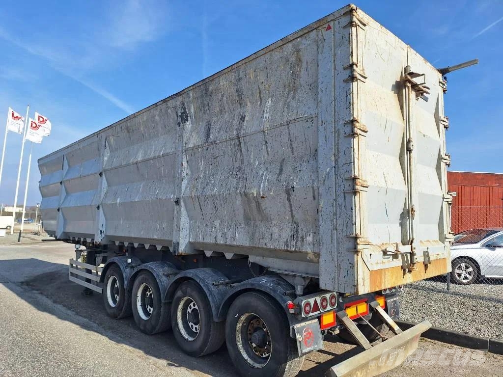 AMT TV400 4 akslet 69 m3 HARDOX tiptrailer Semi-trailer med tip
