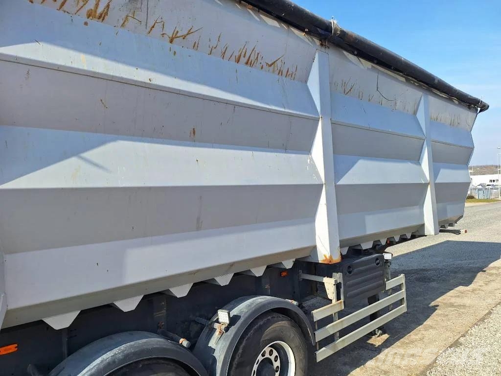 AMT TV400 4 akslet 69 m3 HARDOX tiptrailer Semi-trailer med tip