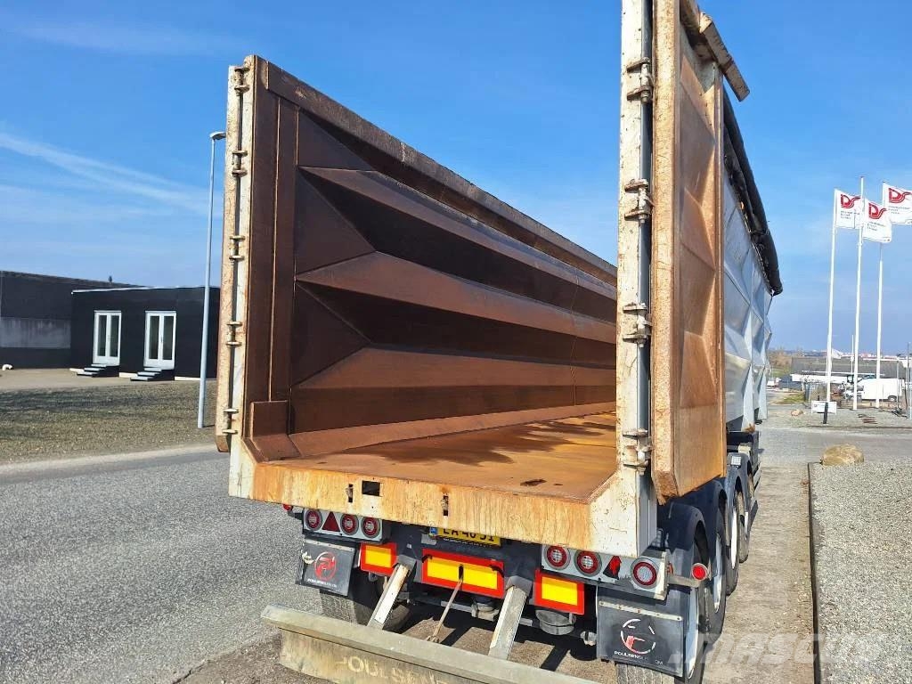 AMT TV400 4 akslet 69 m3 HARDOX tiptrailer Semi-trailer med tip