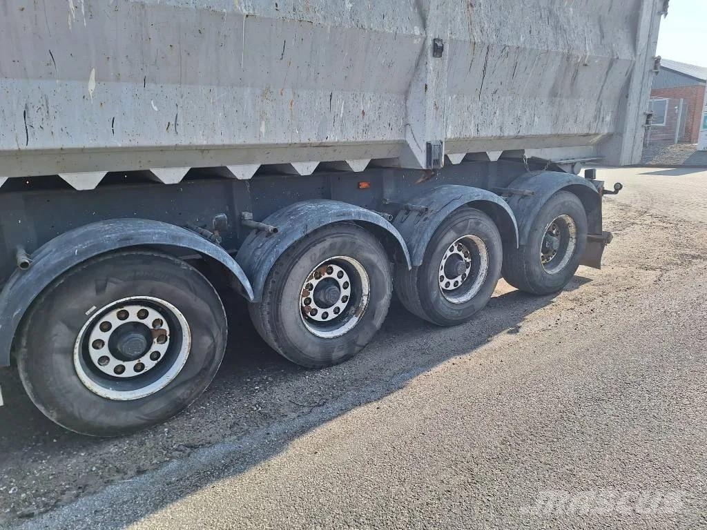 AMT TV400 4 akslet 69 m3 HARDOX tiptrailer Semi-trailer med tip