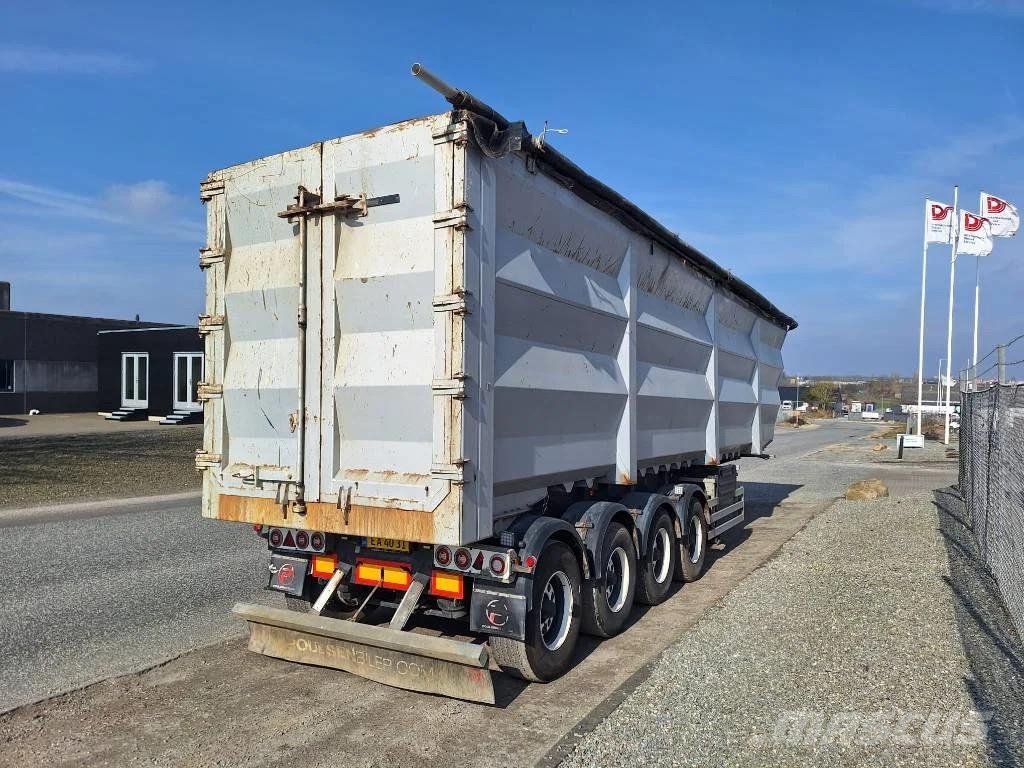 AMT TV400 4 akslet 69 m3 HARDOX tiptrailer Semi-trailer med tip