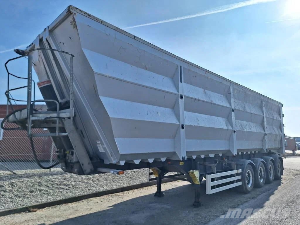AMT TV400 4 akslet 69 m3 HARDOX tiptrailer Semi-trailer med tip